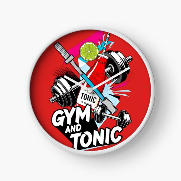 Item preview, Gym and Tonic - Funny Gym Merch designed and sold by ArtOctave.