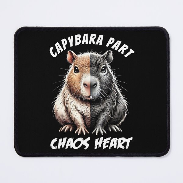 Item preview, Capybara Part Chaos Heart Funny Meme for Capybara Lovers designed and sold by Kimberley King Art  King Art.