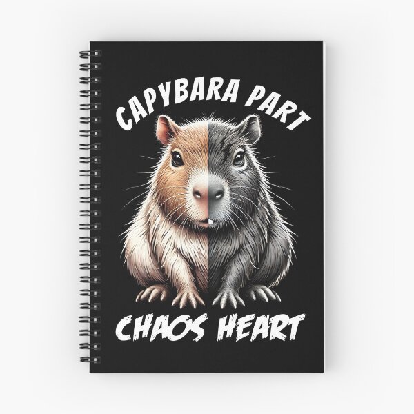 Item preview, Capybara Part Chaos Heart Funny Meme for Capybara Lovers designed and sold by Kimberley King Art  King Art.