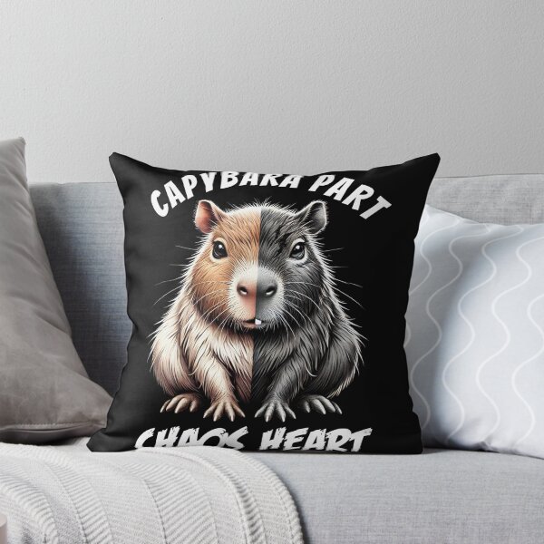 Item preview, Capybara Part Chaos Heart Funny Meme for Capybara Lovers designed and sold by Kimberley King Art  King Art.