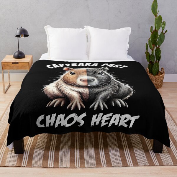 Item preview, Capybara Part Chaos Heart Funny Meme for Capybara Lovers designed and sold by Kimberley King Art  King Art.