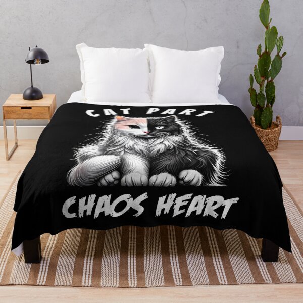 Item preview, Cat Part Chaos Heart Funny Cat Meme for Kitten Lovers designed and sold by Kimberley King Art King Art.