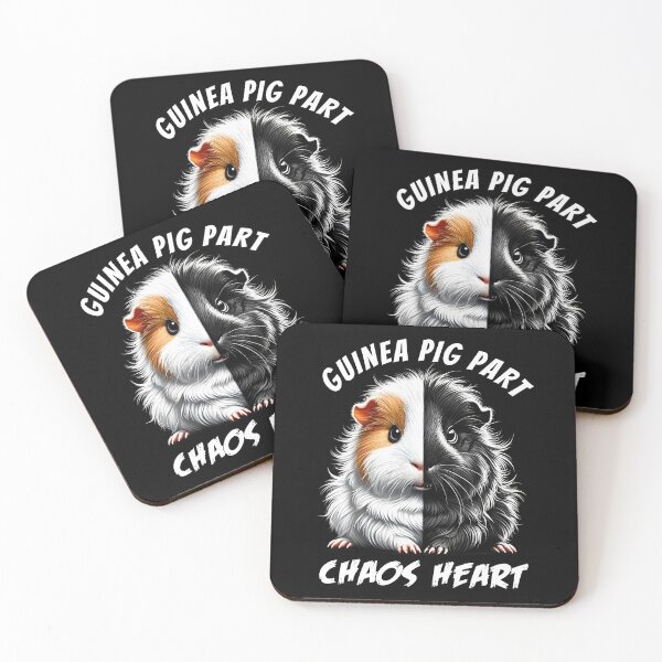 Item preview, Guinea Pig Part Chaos Heart Funny Meme for Guinea Pig Lovers designed and sold by Kimberley King Art  King Art.