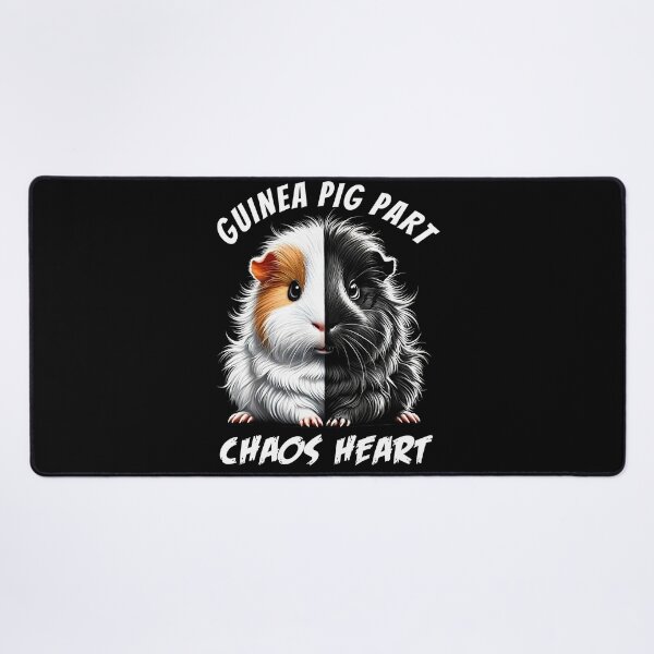 Item preview, Guinea Pig Part Chaos Heart Funny Meme for Guinea Pig Lovers designed and sold by Kimberley King Art King Art.