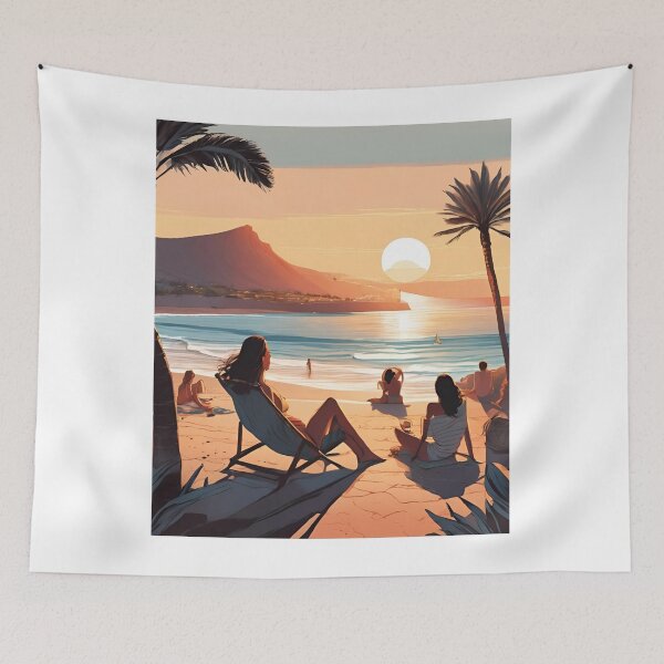 Item preview,  Sunrise in Lanzarote  Beautiful View designed and sold by xiaidex.