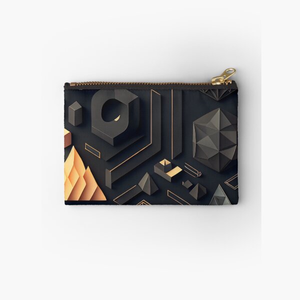 Item preview, Geometric Dimensions – Modern Abstract Shape Composition designed and sold by ShadowAndSlate.