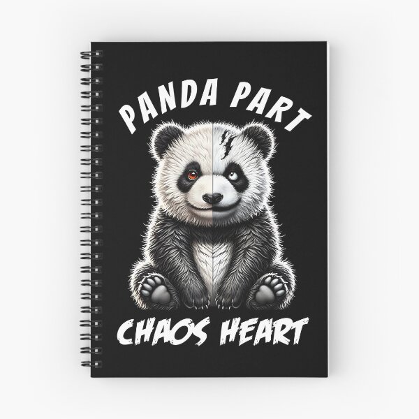 Item preview, Panda Part Chaos Heart Funny Meme for Panda Lovers designed and sold by Kimberley King Art  King Art.