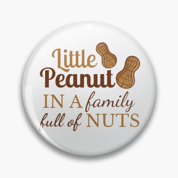 Item preview, Funny Baby Bodysuit - "Little Peanut in a Family Full of Nuts" – Cute Infant T-Shirt Design for Boys & Girls designed and sold by HealthCoreCommunity.