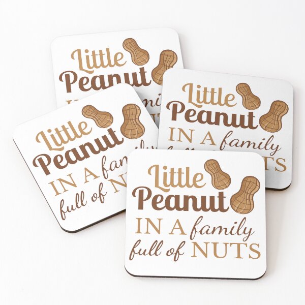Item preview, Funny Baby Bodysuit - "Little Peanut in a Family Full of Nuts" – Cute Infant T-Shirt Design for Boys & Girls designed and sold by HealthCoreCommunity.