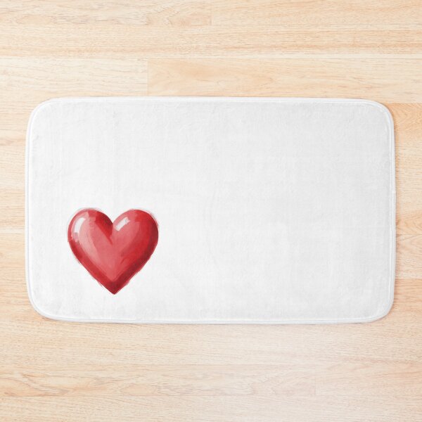 Item preview, Simple Painted Big Red Heart designed and sold by AlinaSCorner.