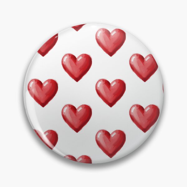 Item preview, Corazón rojo pintado simple designed and sold by AlinaSCorner.