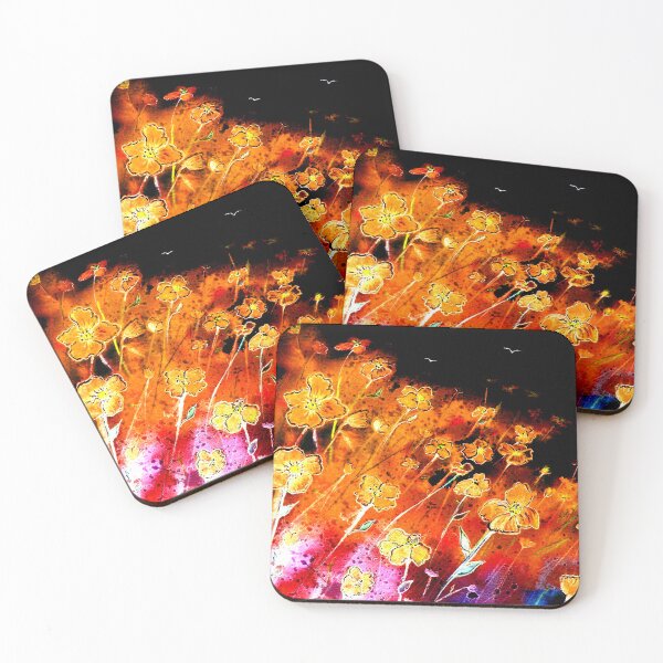 Item preview, Orange Flower Daze designed and sold by Linda Callaghan.