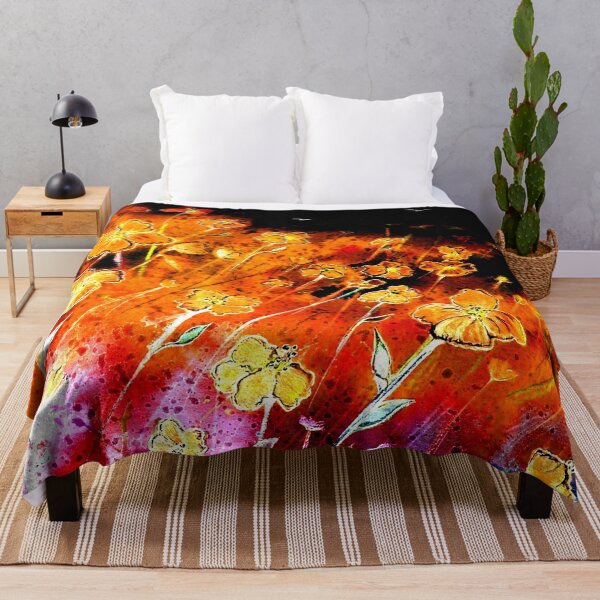 Item preview, Orange Flower Daze designed and sold by Linda Callaghan.