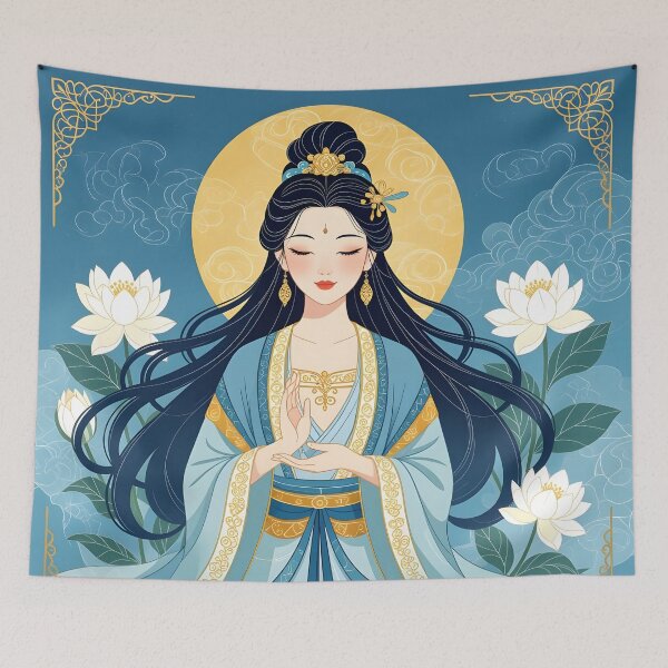 Item preview, Goddess of Mercy Kwan Yin. designed and sold by SoniaSarkali.