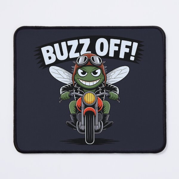 Item preview, Funny Chopper Fly Goggles Insect On Motorcycle designed and sold by SurrealArtSzysz.