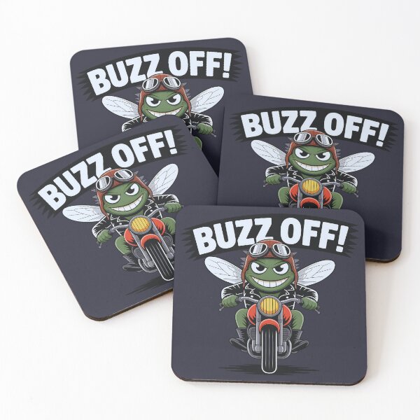 Item preview, Funny Chopper Fly Goggles Insect On Motorcycle designed and sold by SurrealArtSzysz.