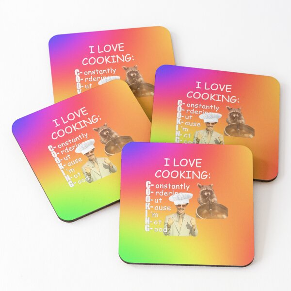 Item preview, I love cooking funny designed and sold by GoatGarments.