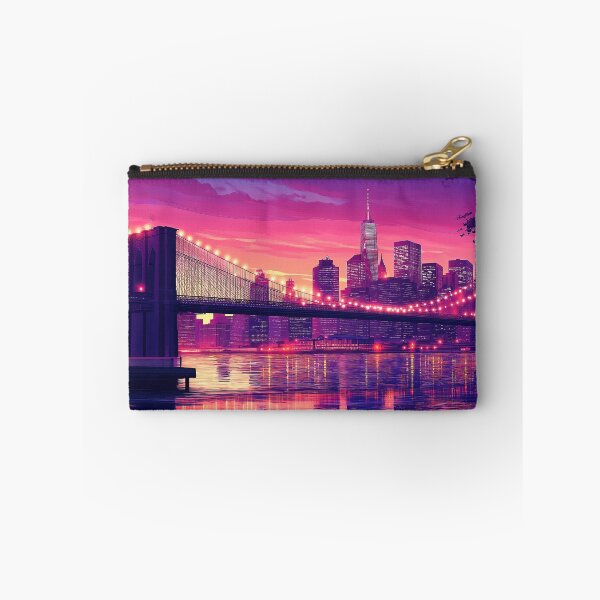 Artikelvorschau, Skyline von New York bei Sonnenuntergang – Stadtbildfotografie entworfen und verkauft von TheArtistOf2022.