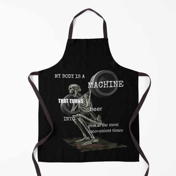 Item preview, My body is a machine that turns beer into piss designed and sold by GoatGarments.