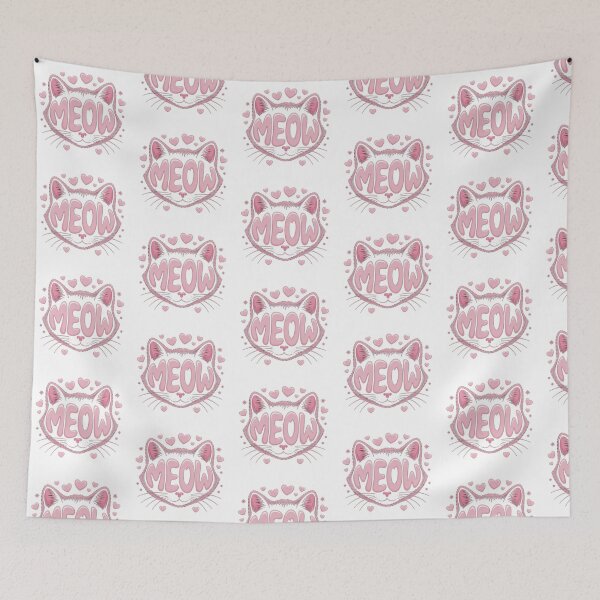 Item preview, Candy pink meow. designed and sold by Kweeuu.