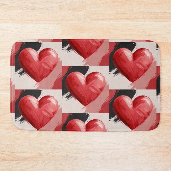 Item preview, Abstract Painted Big Red Heart designed and sold by AlinaSCorner.