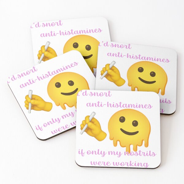 Item preview, I'd snort anti-histamines if my nostrils worked, funny allergy theme designed and sold by GoatGarments.