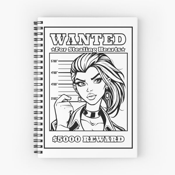 Item preview, Wanted Coloring Page designed and sold by Vector-Mint.