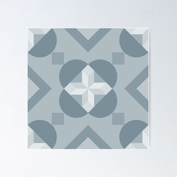 Item preview, Geometric Pattern: Javier: Bluestone designed and sold by Red Wolf.