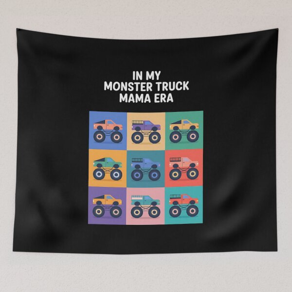 Item preview, In My Monster Trucks Mama Era designed and sold by Nekusa.