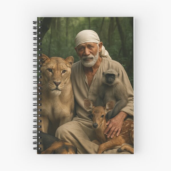 Item preview, Sai Baba in a jungle designed and sold by rizwanfdi.