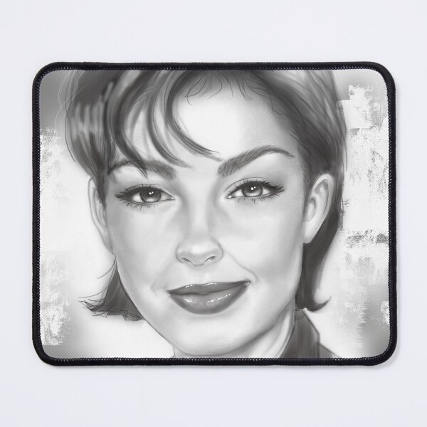 Item preview, Ashley Judd digital pencil portrait designed and sold by Neonyx2020.