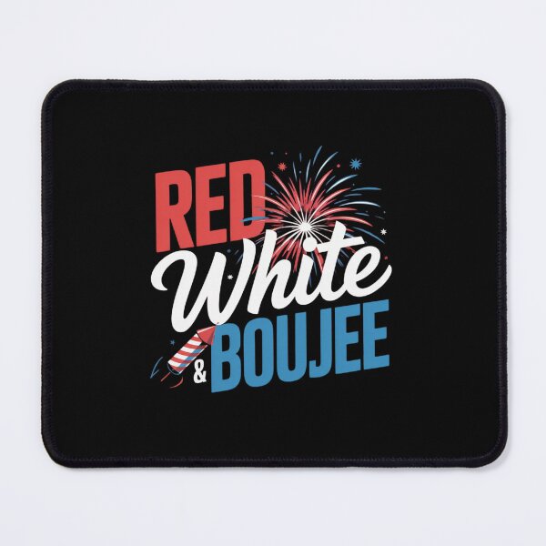Item preview, Red White And Boujee happy 4th of july designed and sold by MotivaChic.