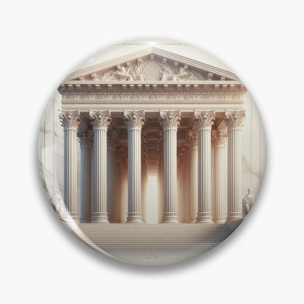 Item preview, Symmetrical Greek Temple – Classical Architecture Design designed and sold by Roberta Calabrese.