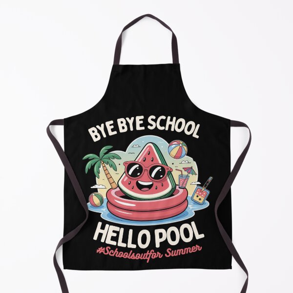 Item preview, Bye Bye School Hello Pool School's Out For Summer Teacher designed and sold by MotivaChic.