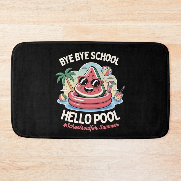 Item preview, Bye Bye School Hello Pool School's Out For Summer Teacher designed and sold by MotivaChic.