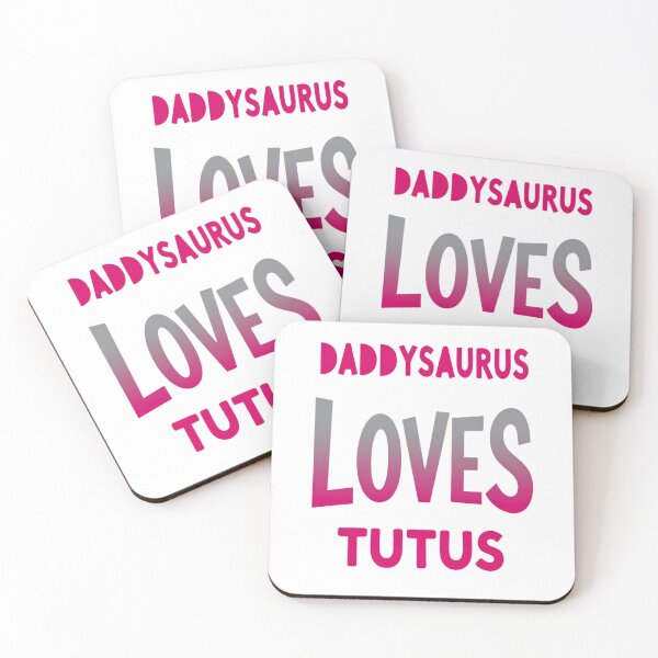 Item preview, Daddysaurus in Tutus – Proud Girl Dad designed and sold by Taans-Creation.