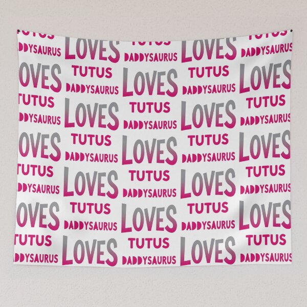 Item preview, Daddysaurus in Tutus – Proud Girl Dad designed and sold by Taans-Creation.