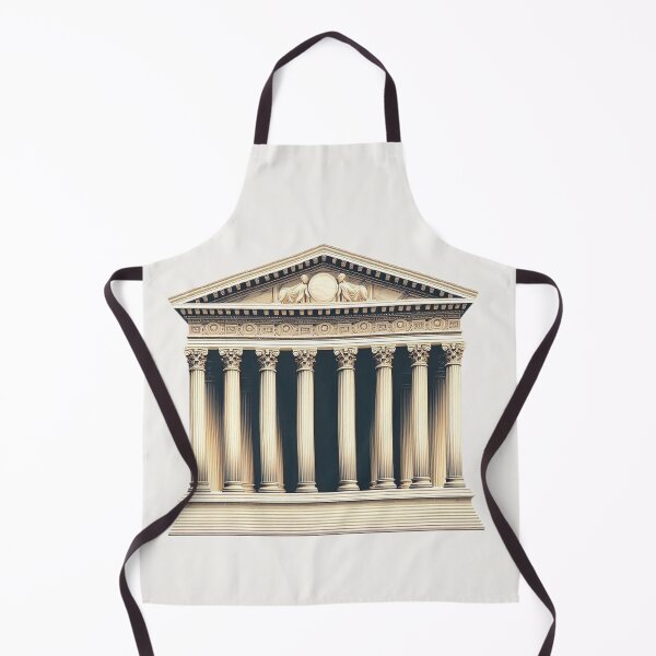 Item preview, Symmetrical Greek Temple – Classical Architecture Design designed and sold by Roberta Calabrese.