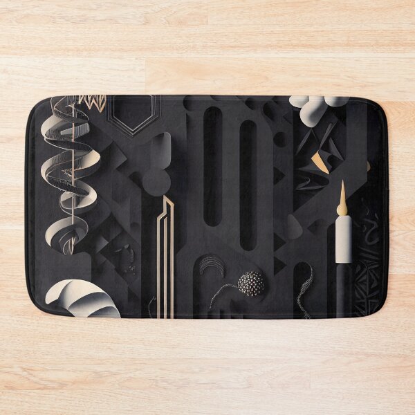 Item preview, Abstract Science and Geometry – Modern Surreal Design designed and sold by ShadowAndSlate.