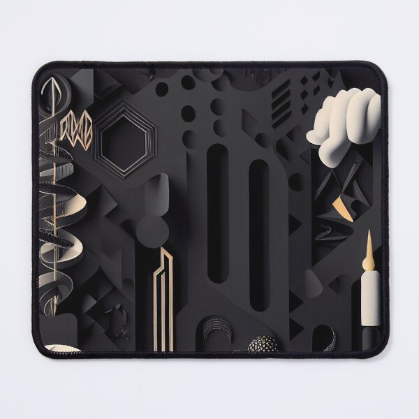 Item preview, Abstract Science and Geometry – Modern Surreal Design designed and sold by ShadowAndSlate.