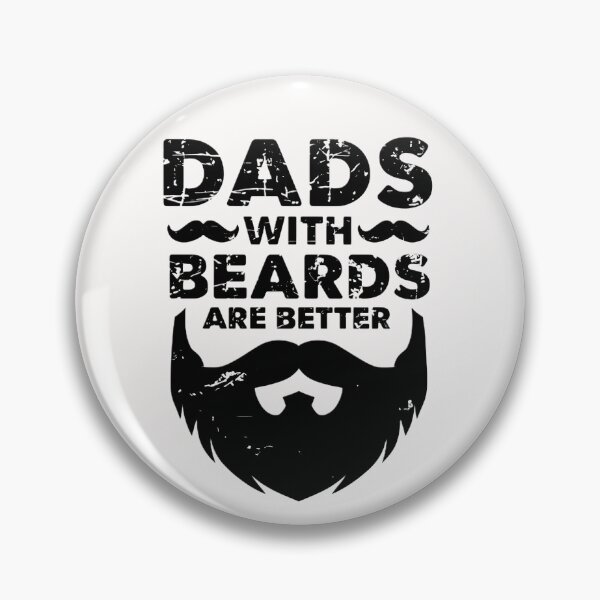 Item preview, Dads with Beards Are Better - Funny Beard Dad T-Shirt designed and sold by FestivityFinds.