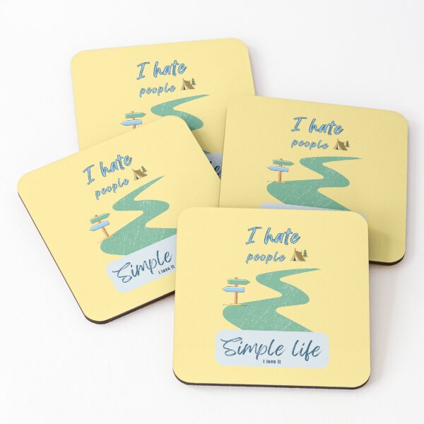 Item preview, Simple Life Club – No People Allowed designed and sold by baskamade.