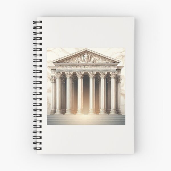 Item preview, Symmetrical Greek Temple – Classical Architecture Design designed and sold by Roberta Calabrese.