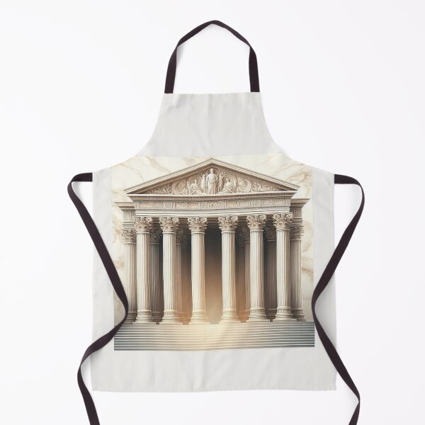Item preview, Symmetrical Greek Temple – Classical Architecture Design designed and sold by Roberta Calabrese.
