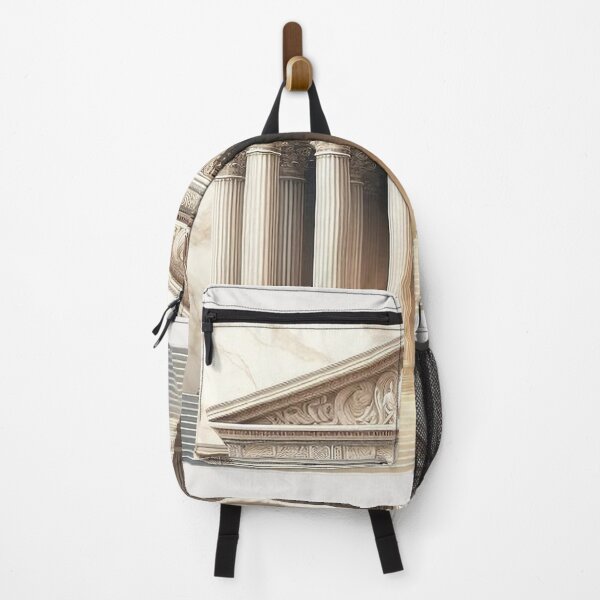 Item preview, Symmetrical Greek Temple – Classical Architecture Design designed and sold by Roberta Calabrese.