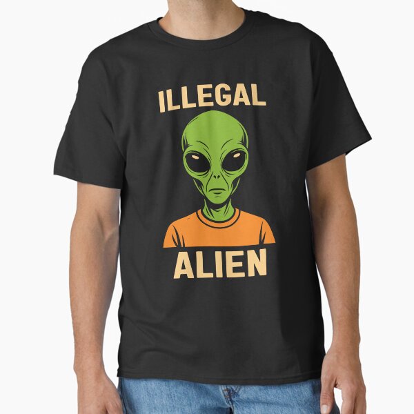 Item preview, Illegal Alien World UFO Day designed and sold by Blok45.