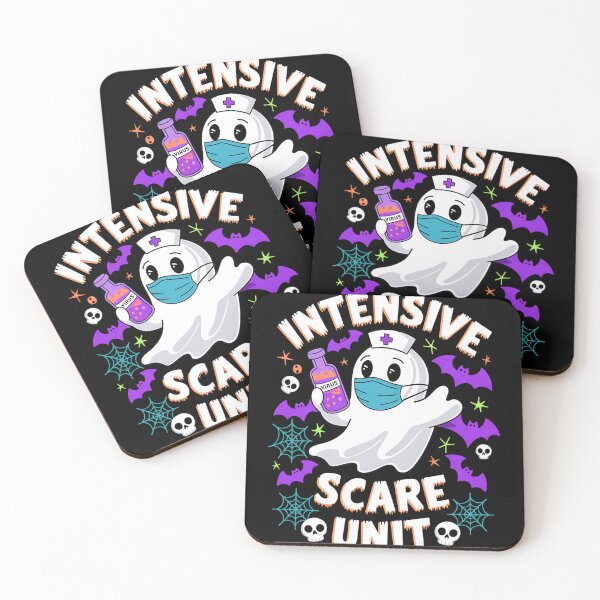 Item preview, Intensive Scare Unit Nurse Halloween ICU Nurse designed and sold by Nekusa.