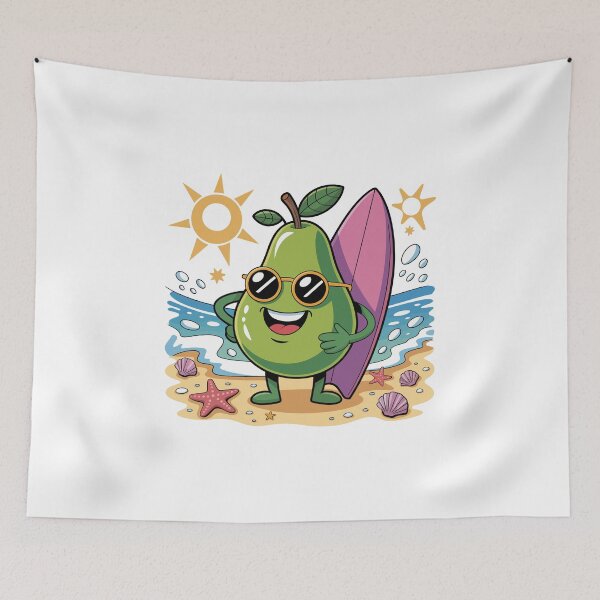 Item preview, pear with surfboard designed and sold by jkrphoto.