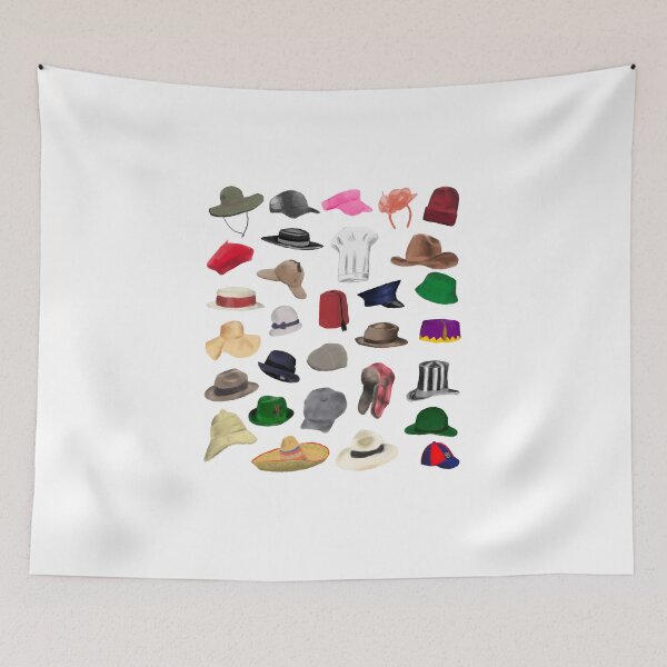 Item preview, hats illustration designed and sold by thehat24.