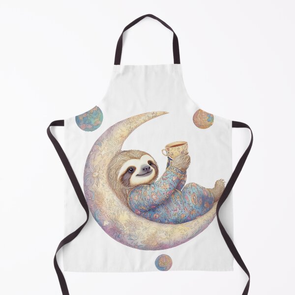 Item preview, Dreamy Sloth on the Moon designed and sold by BlissxPals.